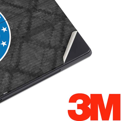 NBA Philadelphia 76ers Black Rust Surface Pro 7 Skin