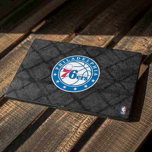 NBA Philadelphia 76ers Black Rust Surface Pro 7 Skin