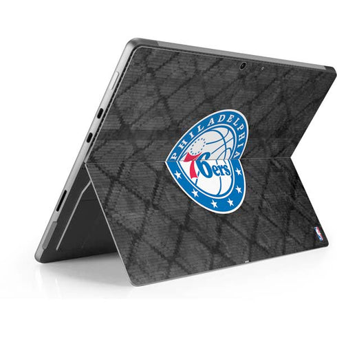 NBA Philadelphia 76ers Black Rust Surface Pro 9 Skin