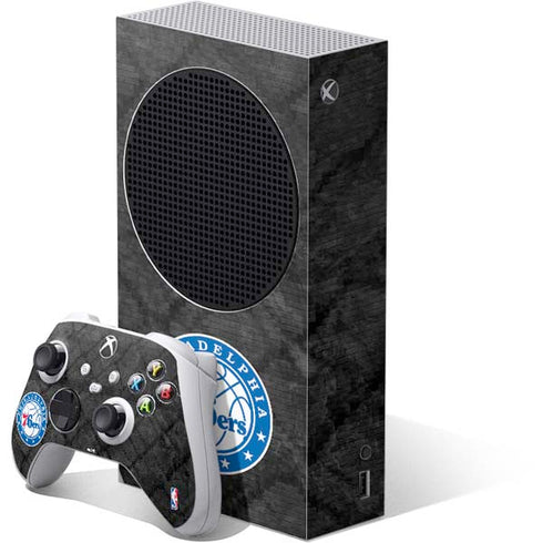 NBA Philadelphia 76ers Black Rust Xbox Series S Bundle Skin