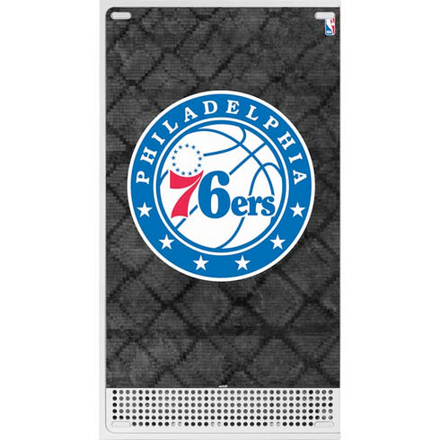 NBA Philadelphia 76ers Black Rust Xbox Series S Skins