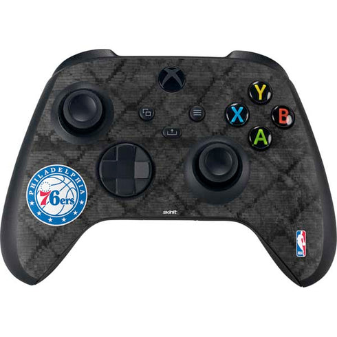 NBA Philadelphia 76ers Black Rust Xbox Series X Controller Skin