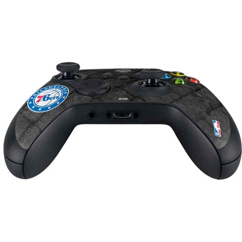 NBA Philadelphia 76ers Black Rust Xbox Series X Controller Skin