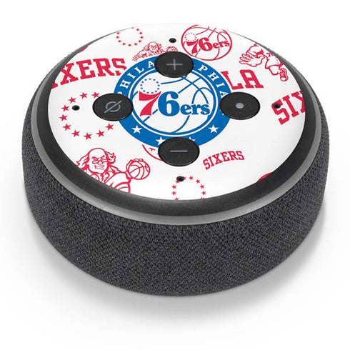 NBA Philadelphia 76ers Blast Amazon Echo Dot Skin