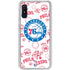 NBA Philadelphia 76ers Blast Galaxy A10e Clear Case