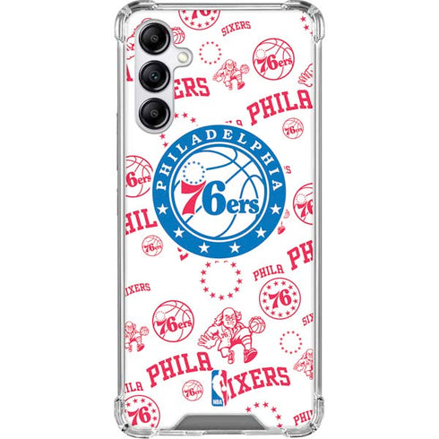NBA Philadelphia 76ers Blast Galaxy A15 5G Clear Case