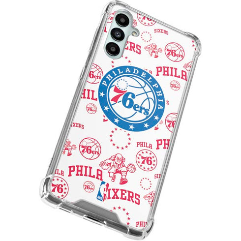 NBA Philadelphia 76ers Blast Galaxy A15 5G Clear Case