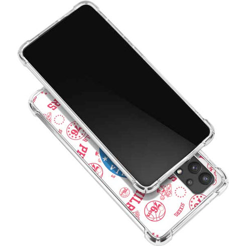 NBA Philadelphia 76ers Blast Galaxy A32 5G Clear Case