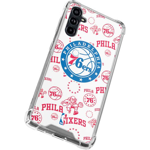 NBA Philadelphia 76ers Blast Galaxy A54 5G Clear Case