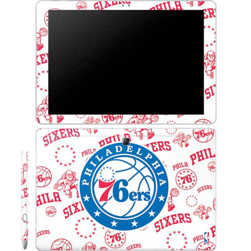 NBA Philadelphia 76ers Blast Galaxy Book 12in Skin