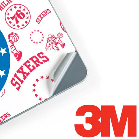NBA Philadelphia 76ers Blast Galaxy Book 12in Skin