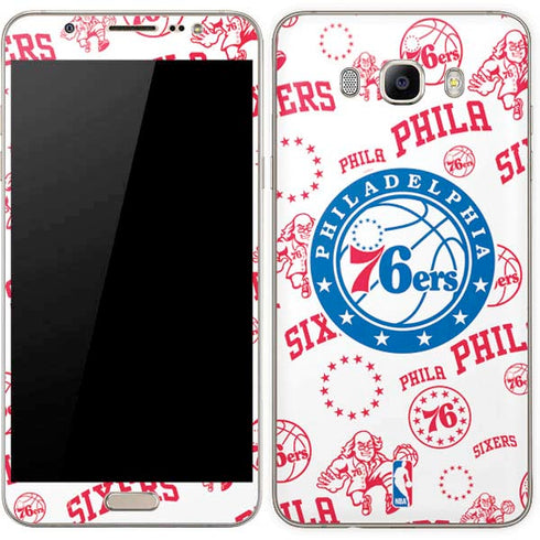NBA Philadelphia 76ers Blast Galaxy J7 Skin
