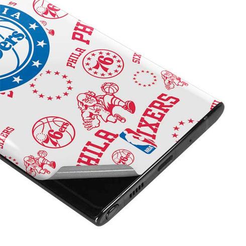 NBA Philadelphia 76ers Blast Galaxy Note 10 Plus Skin