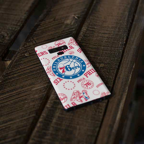 NBA Philadelphia 76ers Blast Galaxy Note 9 Skin