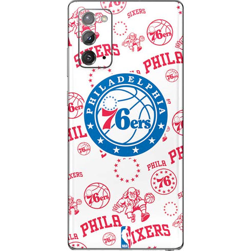 NBA Philadelphia 76ers Blast Galaxy Note20 5G Skin