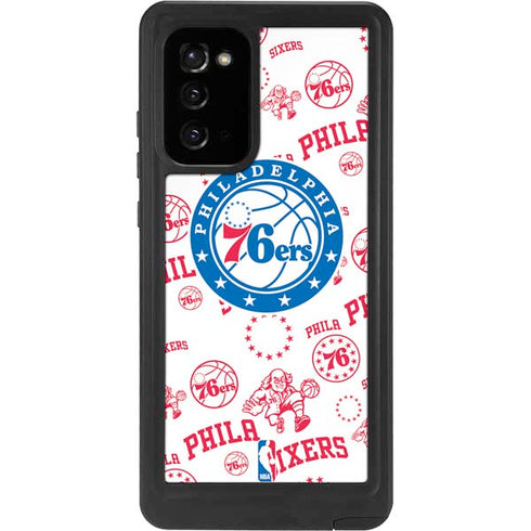 NBA Philadelphia 76ers Blast Galaxy Note20 5G Waterproof Case