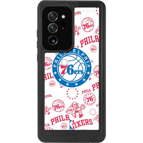 NBA Philadelphia 76ers Blast Galaxy Note20 Ultra 5G Waterproof Case