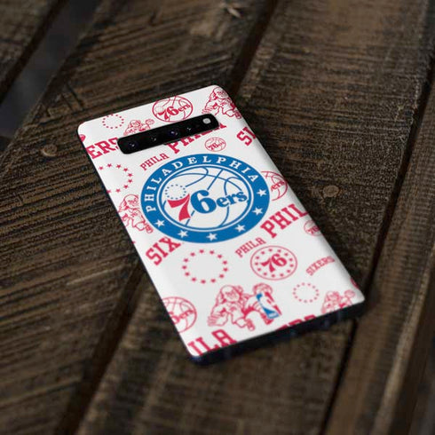 NBA Philadelphia 76ers Blast Galaxy S10 Plus Skin