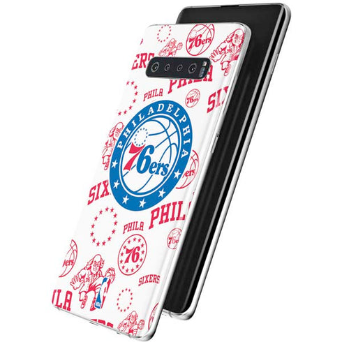 NBA Philadelphia 76ers Blast Galaxy S10 Skin