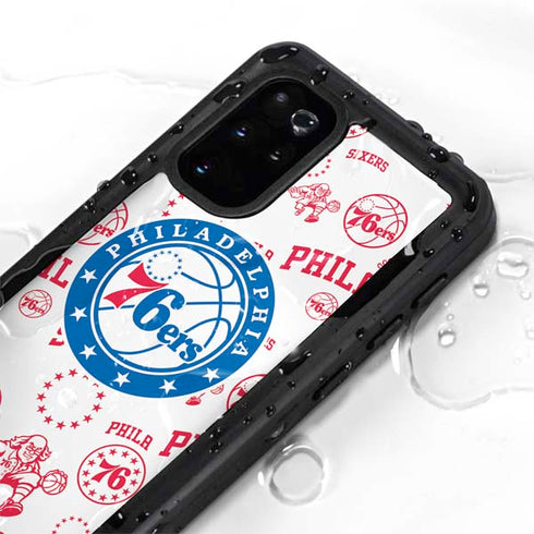 NBA Philadelphia 76ers Blast Galaxy S20 Plus Waterproof Case