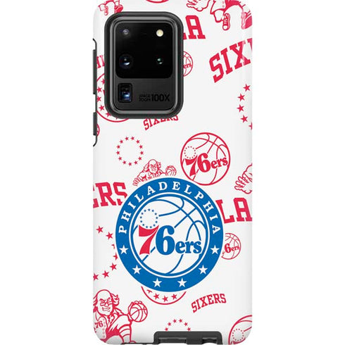 NBA Philadelphia 76ers Blast Galaxy S20 Ultra 5G Pro Case