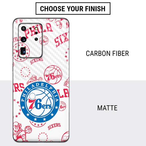 NBA Philadelphia 76ers Blast Galaxy S20 Ultra 5G Skin