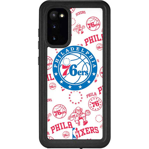 NBA Philadelphia 76ers Blast Galaxy S20 Waterproof Case