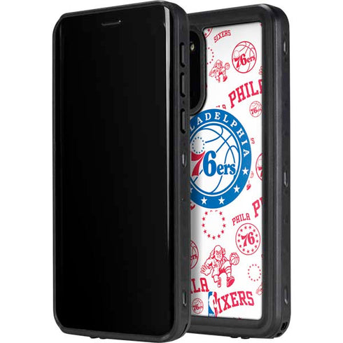 NBA Philadelphia 76ers Blast Galaxy S20 Waterproof Case