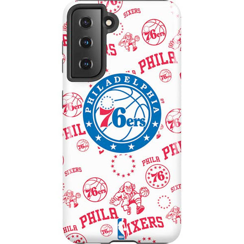 NBA Philadelphia 76ers Blast Galaxy S21 5G Pro Case