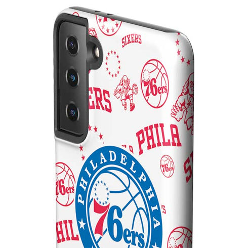 NBA Philadelphia 76ers Blast Galaxy S21 Plus 5G Pro Case