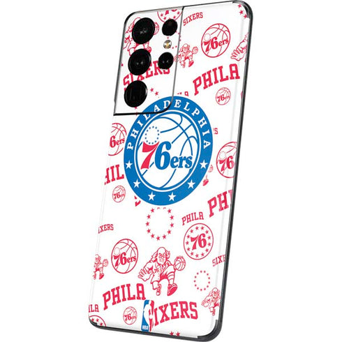NBA Philadelphia 76ers Blast Galaxy S21 Ultra 5G Skin