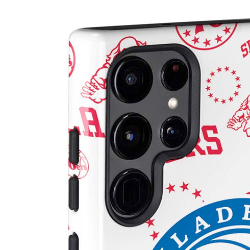 NBA Philadelphia 76ers Blast Galaxy S22 Ultra Pro Case