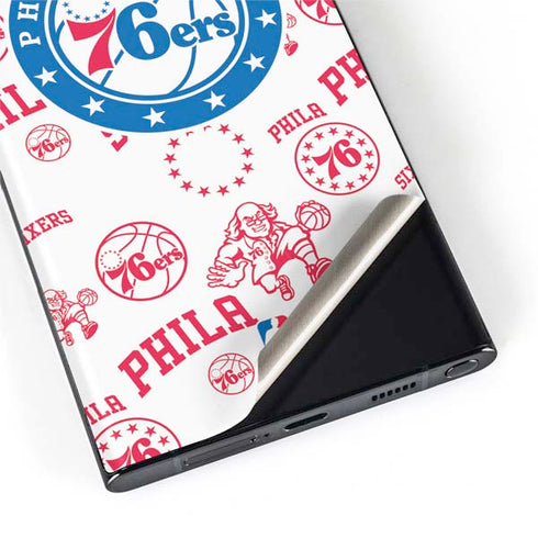 NBA Philadelphia 76ers Blast Galaxy S22 Ultra Skin