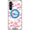 NBA Philadelphia 76ers Blast Galaxy S23 FE Clear Case