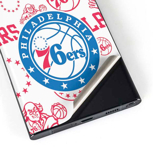 NBA Philadelphia 76ers Blast Galaxy S23 Ultra Skin