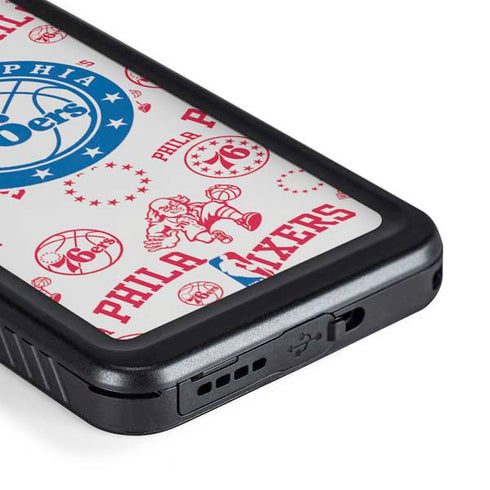 NBA Philadelphia 76ers Blast Galaxy S23 Waterproof Case