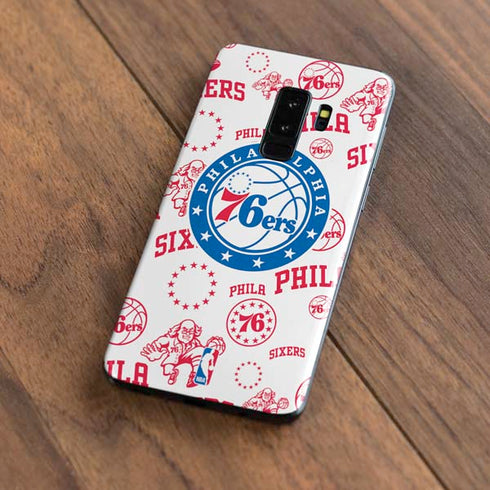 NBA Philadelphia 76ers Blast Galaxy S9 Plus Skin