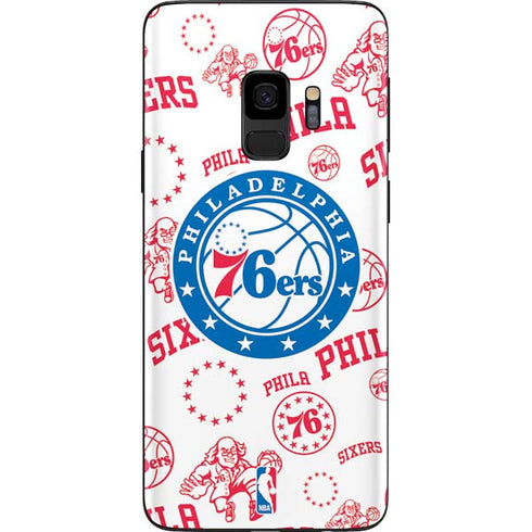 NBA Philadelphia 76ers Blast Galaxy S9 Skin