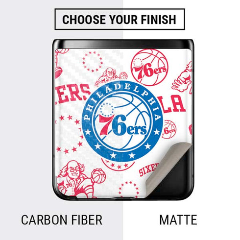 NBA Philadelphia 76ers Blast Galaxy Z Flip Skin