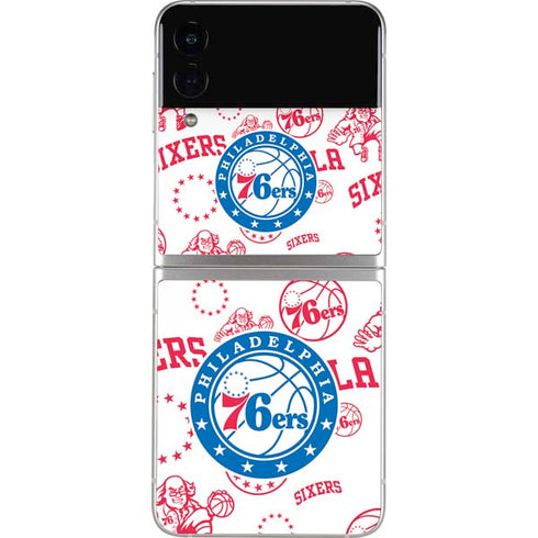 NBA Philadelphia 76ers Blast Galaxy Z Flip3 5G Skin