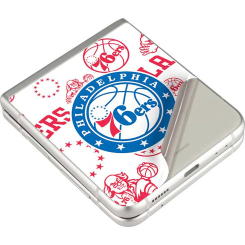 NBA Philadelphia 76ers Blast Galaxy Z Flip3 5G Skin