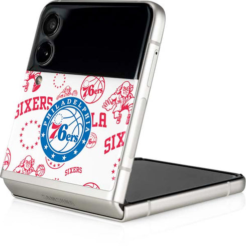 NBA Philadelphia 76ers Blast Galaxy Z Flip3 5G Skin
