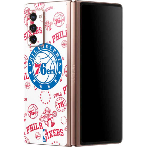 NBA Philadelphia 76ers Blast Galaxy Z Fold2 5G Skin