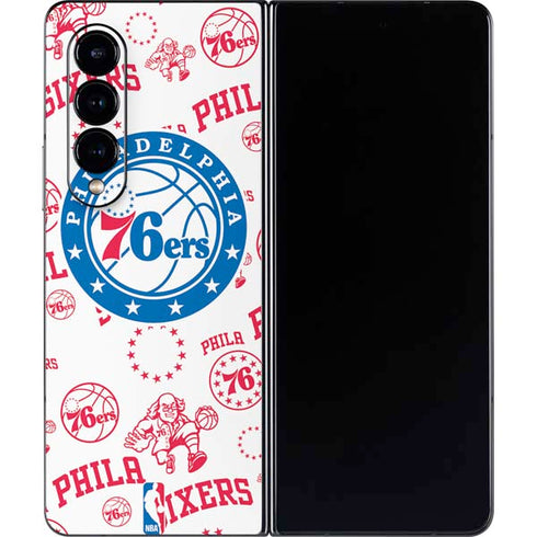 NBA Philadelphia 76ers Blast Galaxy Z Fold4 5G Skin