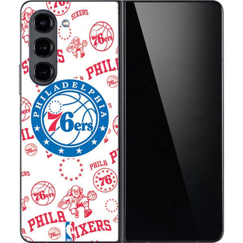 NBA Philadelphia 76ers Blast Galaxy Z Fold5 5G Skin