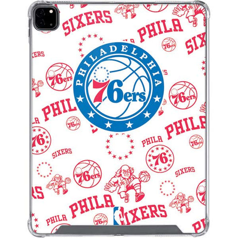 NBA Philadelphia 76ers Blast iPad Pro 12.9in (2020) Clear Case