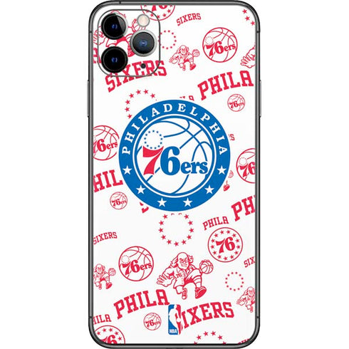 NBA Philadelphia 76ers Blast iPhone 11 Pro Max Skin