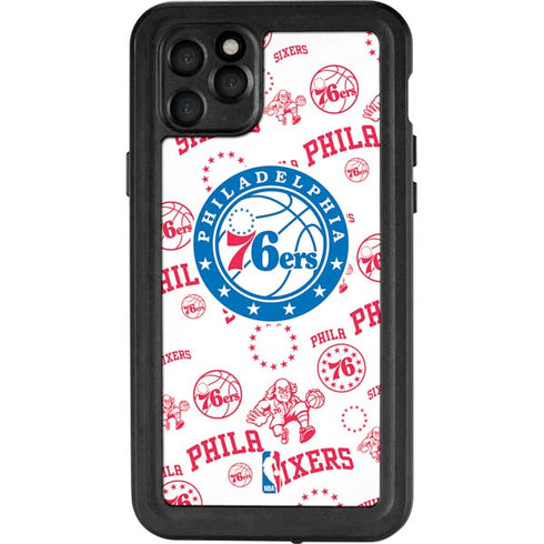 NBA Philadelphia 76ers Blast iPhone 11 Pro Max Waterproof Case
