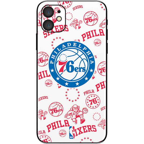 NBA Philadelphia 76ers Blast iPhone 11 Skin