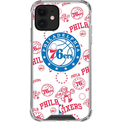 NBA Philadelphia 76ers Blast iPhone 12 Mini Clear Case